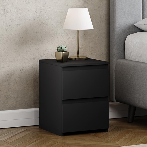Modern black drawer - modern,