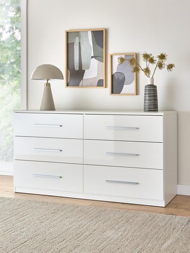 Prague gloss drawer chest - prague, 6