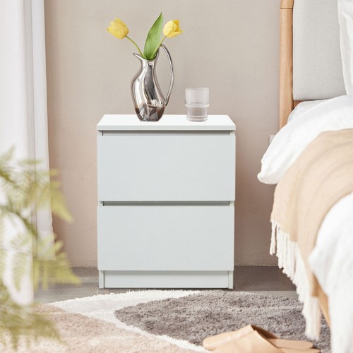Drawer white bedside storage - 2,