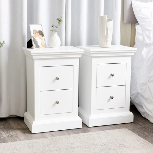 Pair white drawer - 2,