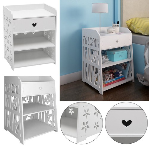 Bedside table white - bedside,