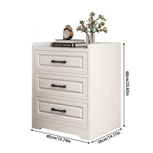 Narrow bedside table cabinet - narrow,