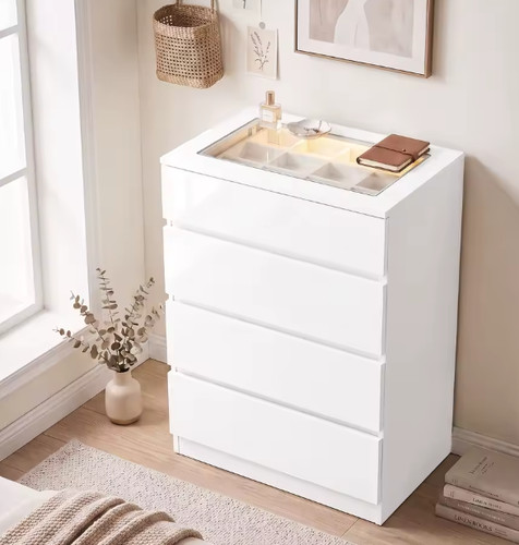 High gloss drawer chest - gloss, of