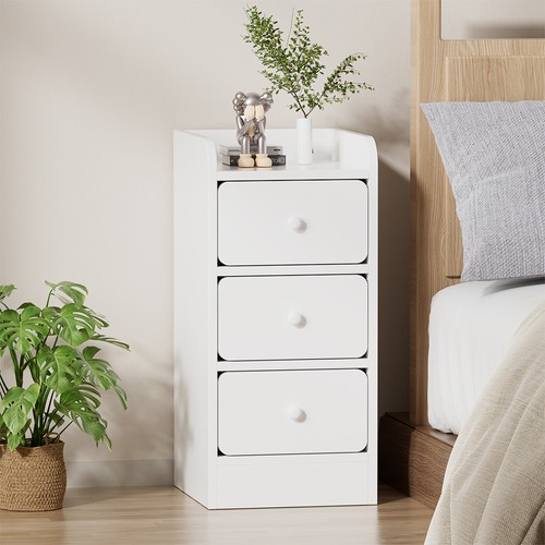 Slim narrow bedside table - slim,