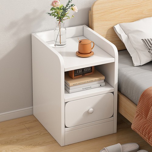 Small bedside table white - bedside,