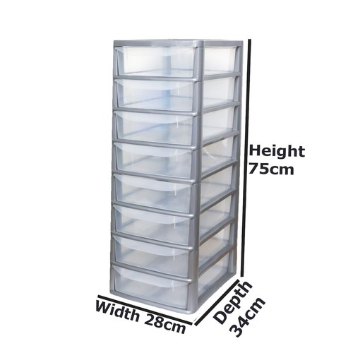 Plastic storage drawers - plastic,